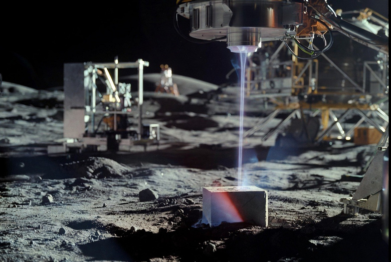 Лунный грунт спекли с помощью лазера, создав прочные заготовки для будущей инфраструктуры на Луне